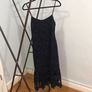Banana republic Navy Lace Dress